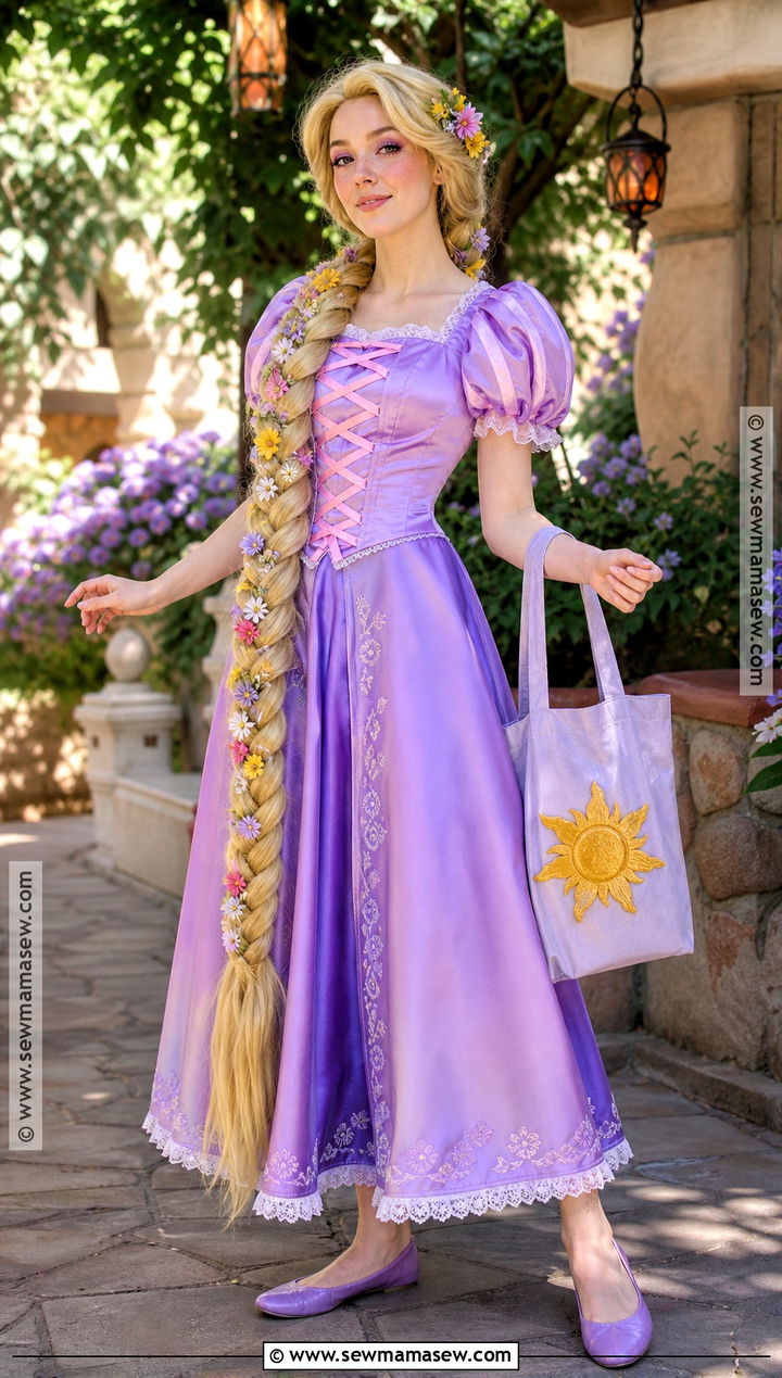 Easy Rapunzel Costume - 35 easy disney costumes