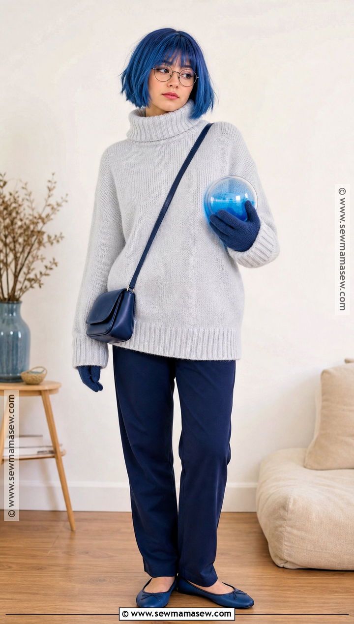 Easy Sadness Costume - 35 easy disney costumes