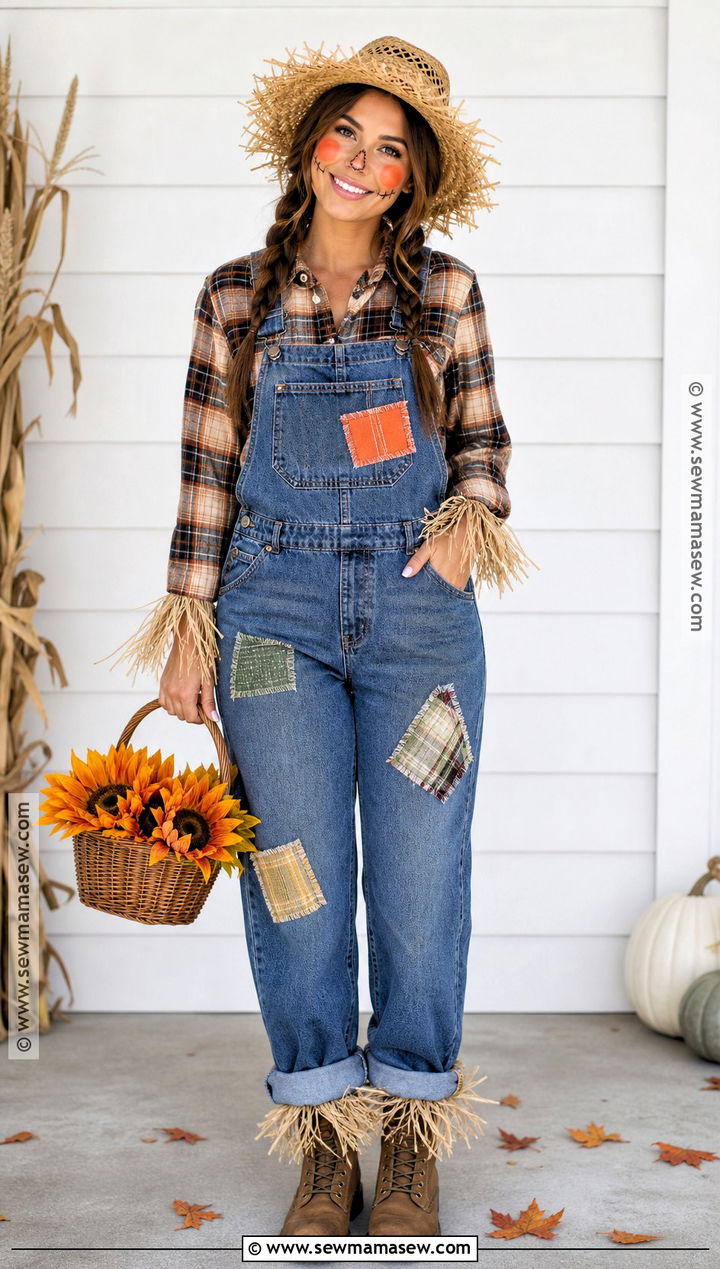 Easy Scarecrow Costume - 35 halloween costume easy ideas