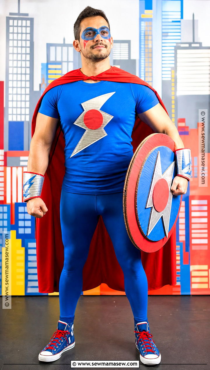 Easy Superhero Costume With Cape - 35 basic halloween costume ideas