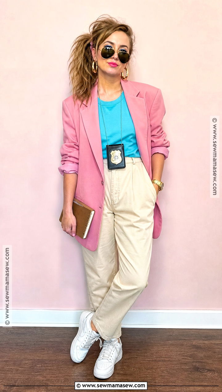 Easy Thrifted Miami Vice Costume - 30 miami vice costume ideas for women