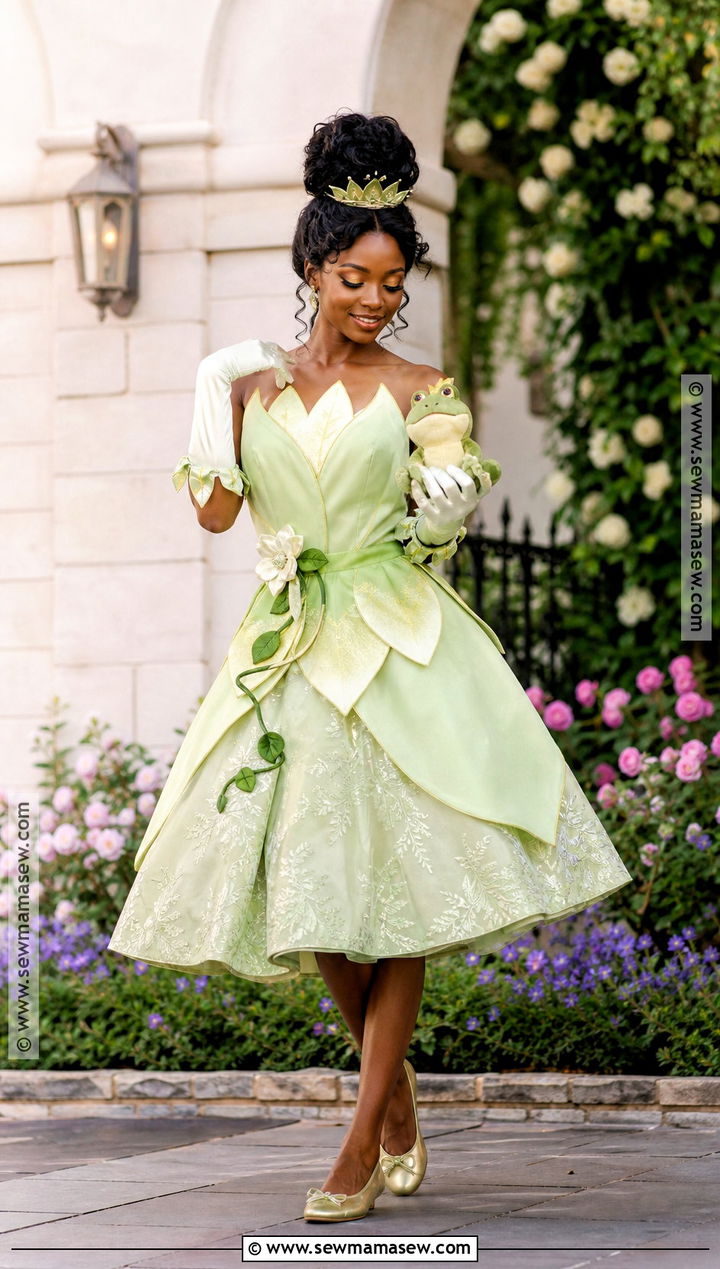Easy Tiana Princess Costume - 30 Easy Princess Costume Ideas