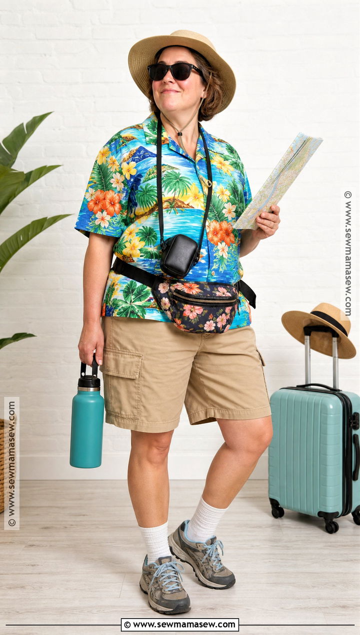 Easy Tourist Costume - 35 halloween costume easy ideas