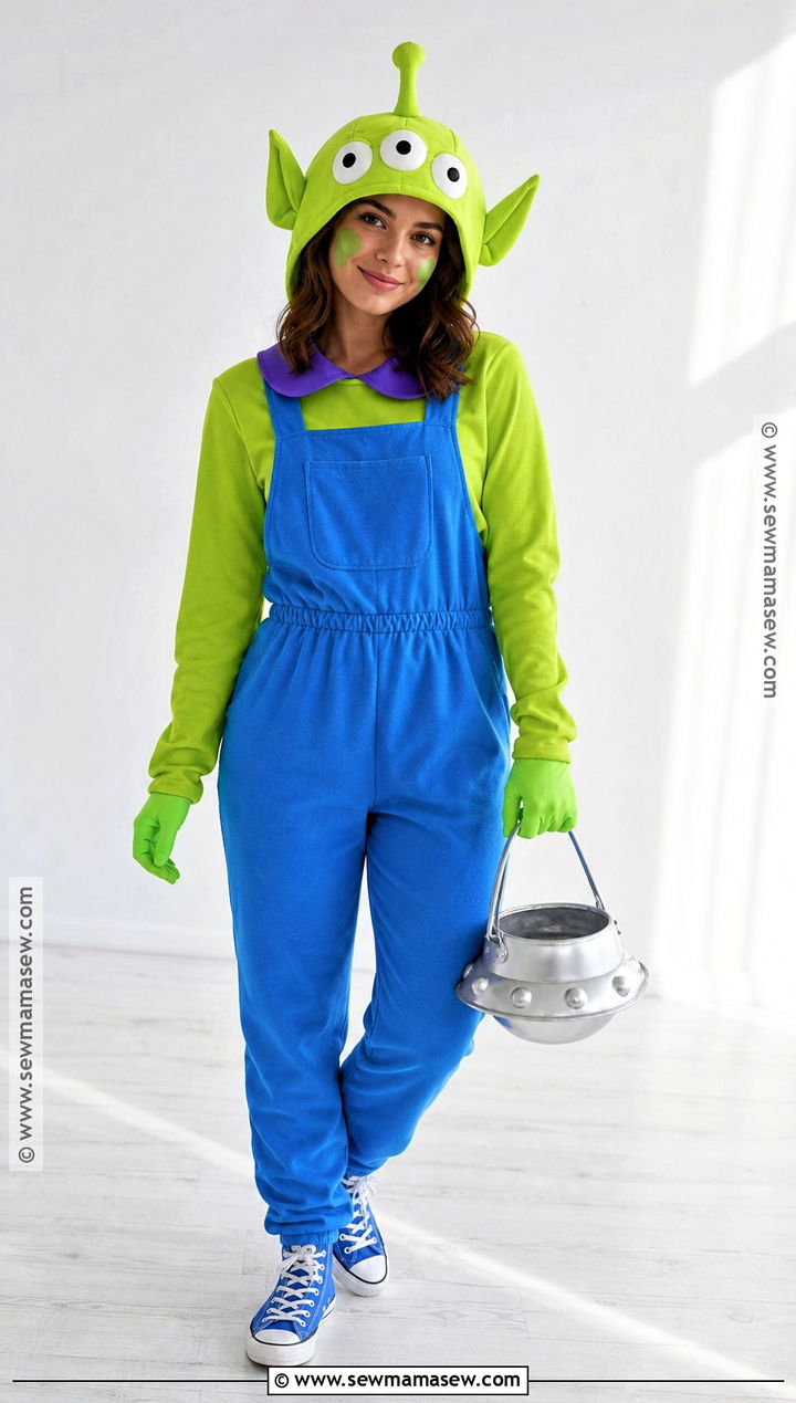 Easy Toy Story Alien Costume With Hoodie - 40 toy story alien costume ideas