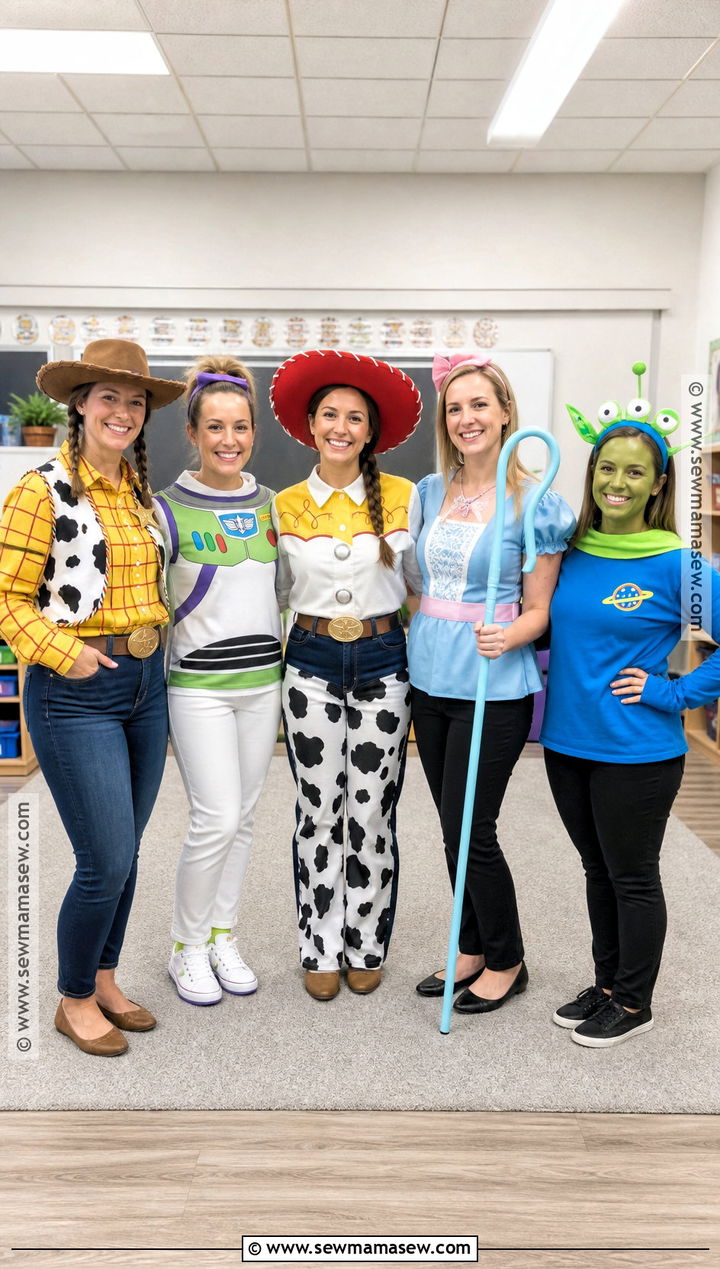 Easy Toy Story Teacher Group Costume - 35 toy story group costume ideas