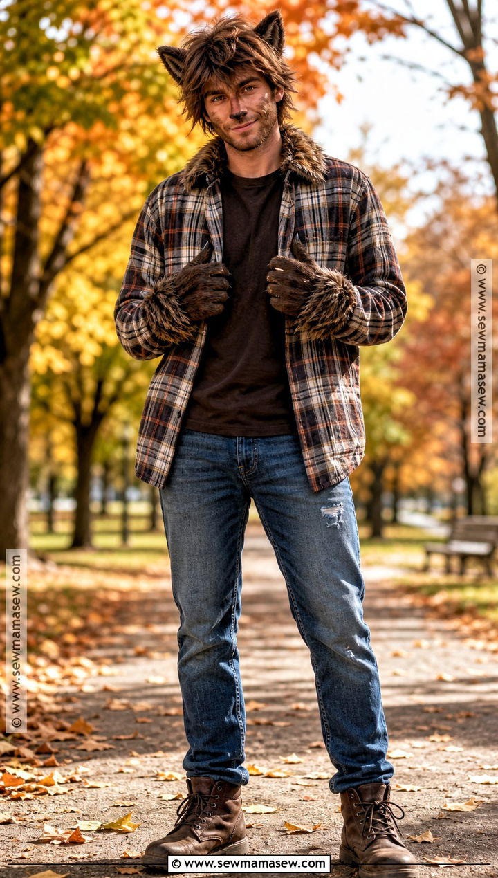 Easy Werewolf Costume - 30 easy halloween costumes for men