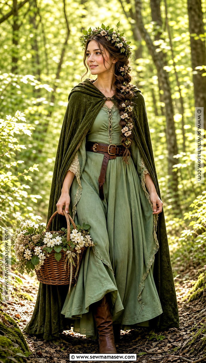 Easy Woodland Princess Costume - 30 Easy Princess Costume Ideas