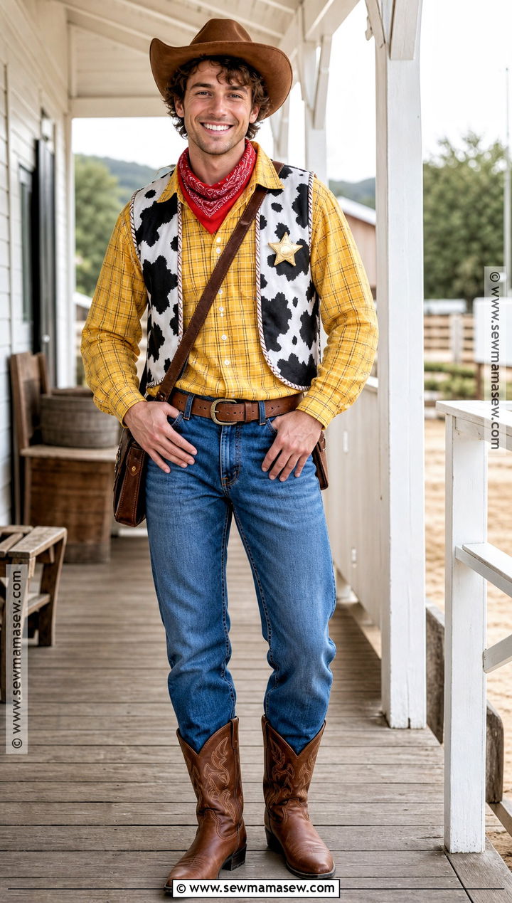 Easy Woody Costume - 35 easy disney costumes