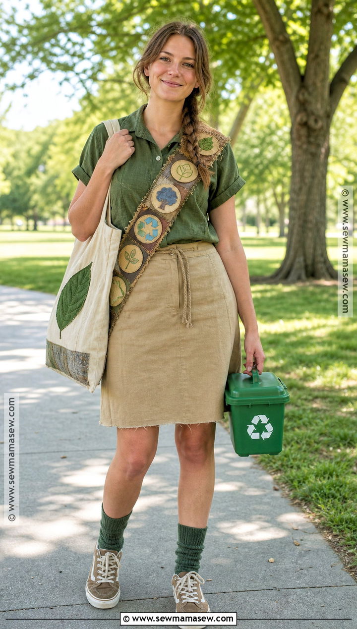 Eco Friendly Girl Scout Costume - 40 girl scout costume ideas