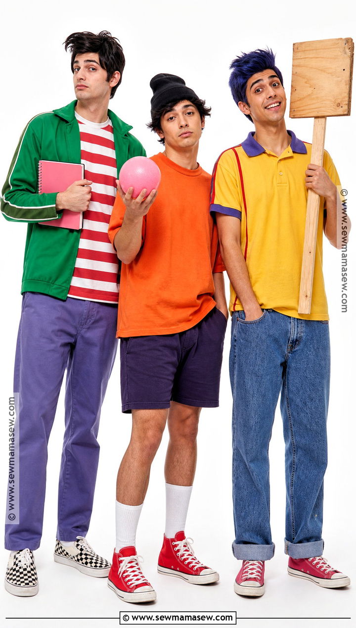 Ed Edd And Eddy Trio Costume - 30 Trio Halloween Costumes for Men