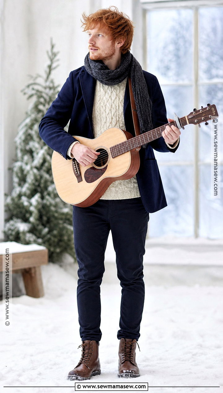 Ed Sheeran Perfect Winter Costume - 30 ed sheeran costume ideas