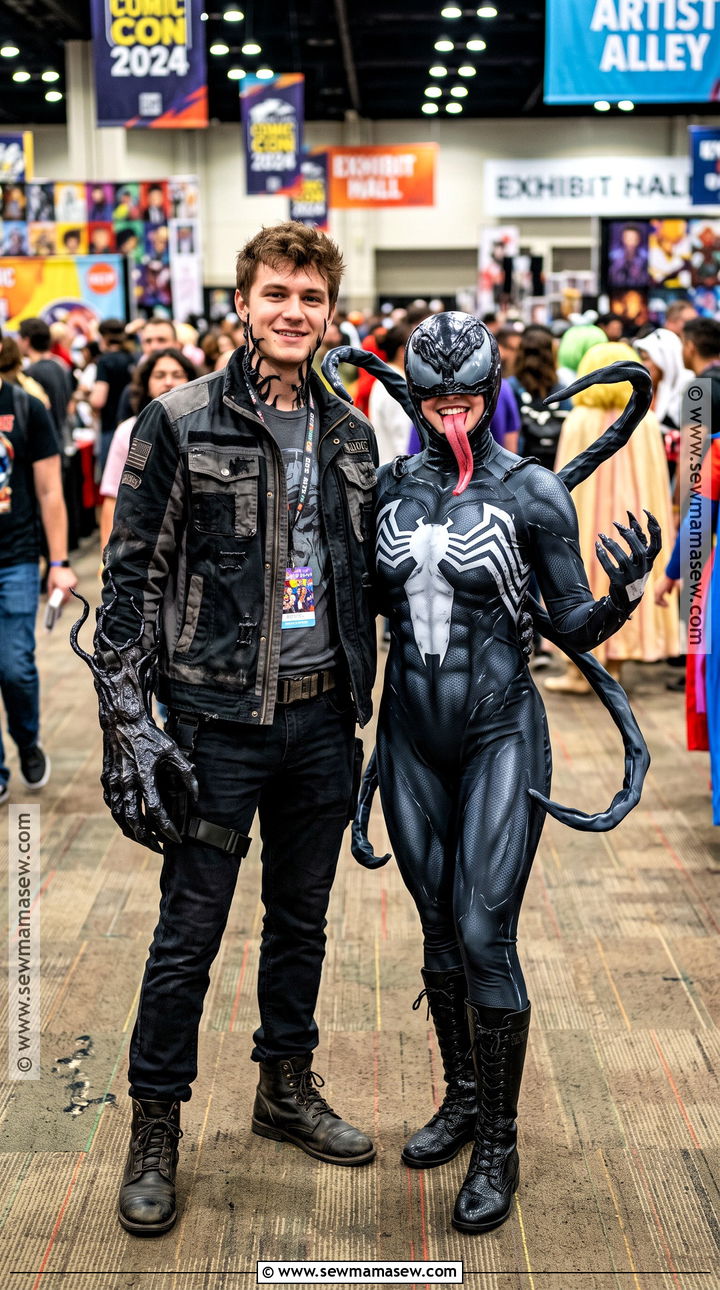 Eddie Brock And Venom Couple Cosplay - 30 venom cosplay ideas