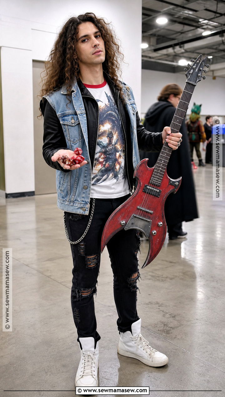 Eddie Munson Hellfire Cosplay - 30 stranger things cosplay ideas