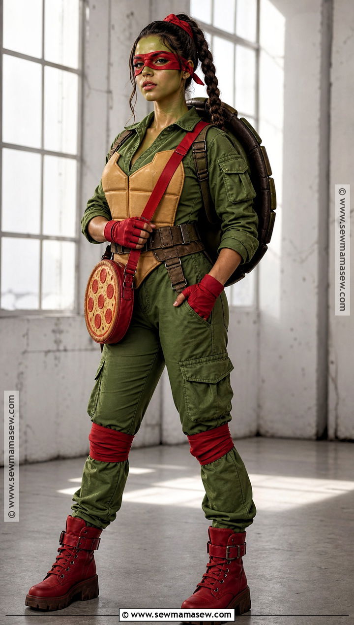 Edgy Raphael Ninja Turtles Costume For Women - 40 ninja turtles costume ideas
