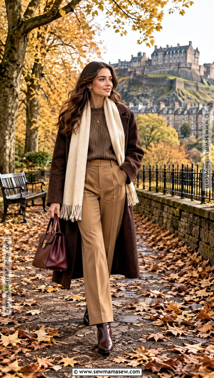 Edinburgh Autumn Brown Outfit - 25 edinburgh outfit autumn ideas