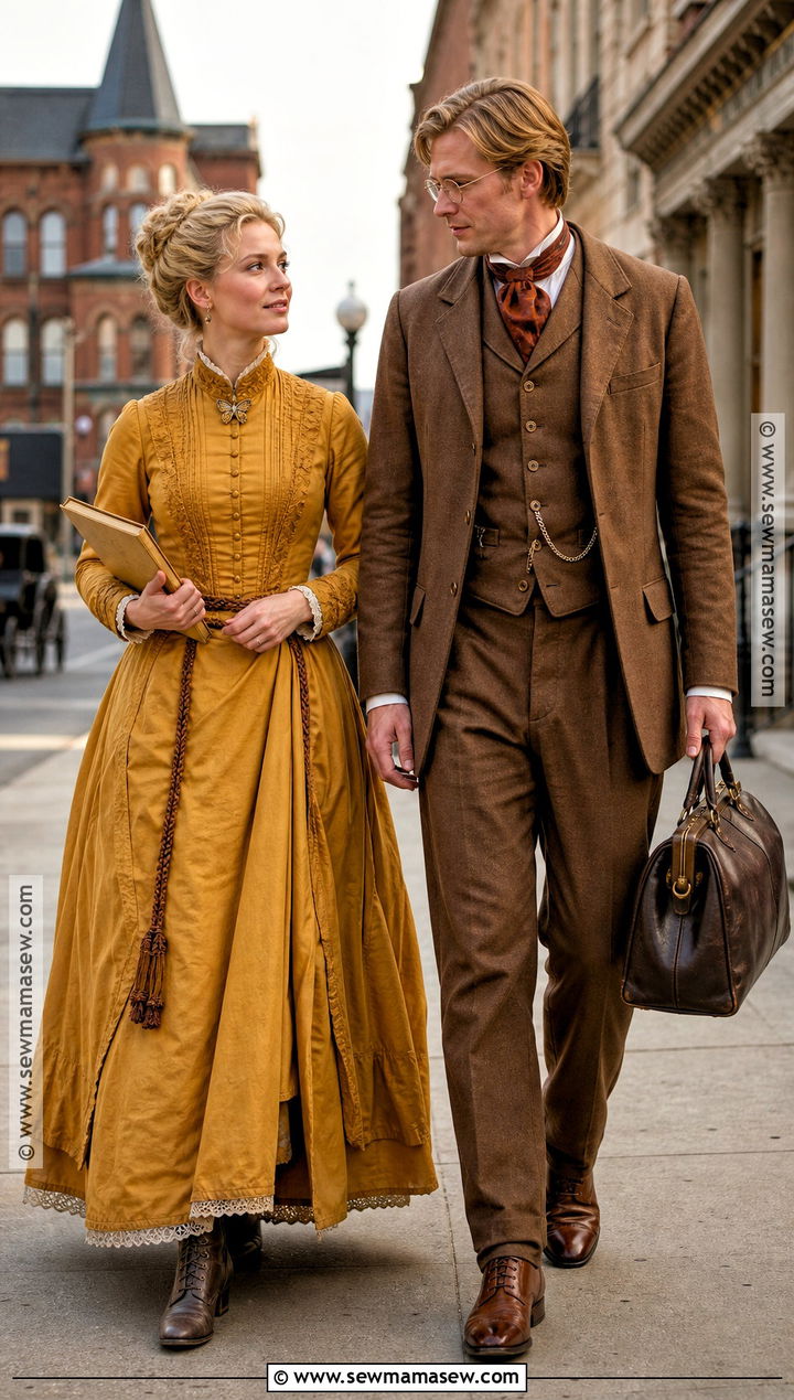 Edith And Alan Duo Crimson Peak Costume - 30 Crimson Peak Costumes
