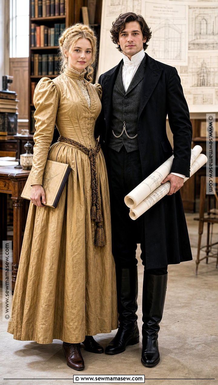 Edith And Thomas Couple Crimson Peak Costume - 30 Crimson Peak Costumes