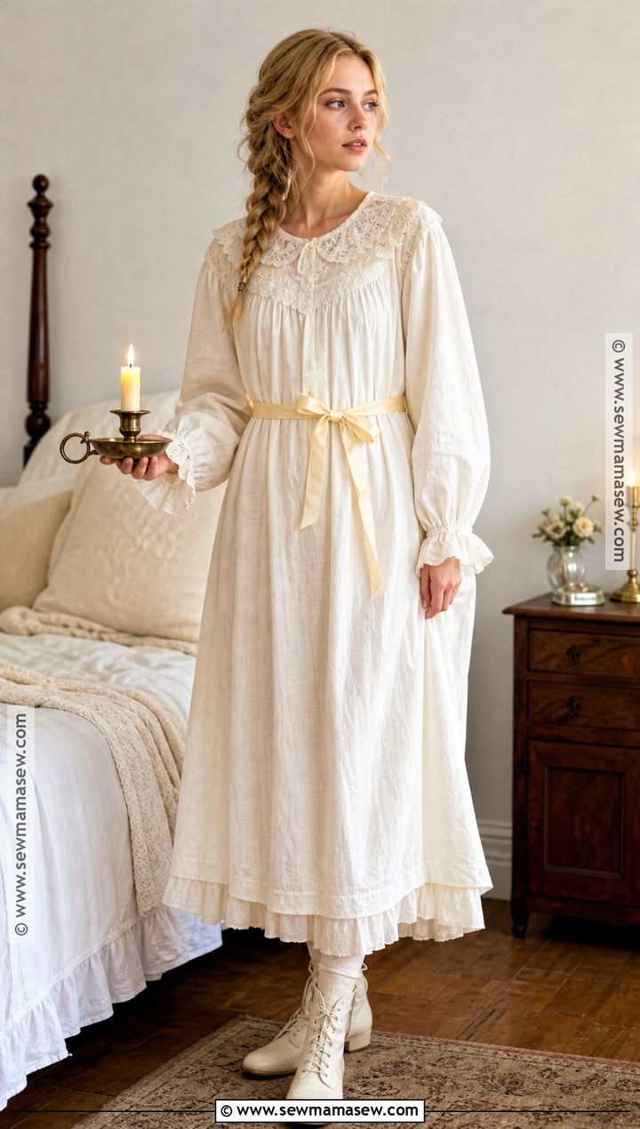 Edith Ivory Nightgown Crimson Peak Costume - 30 Crimson Peak Costumes