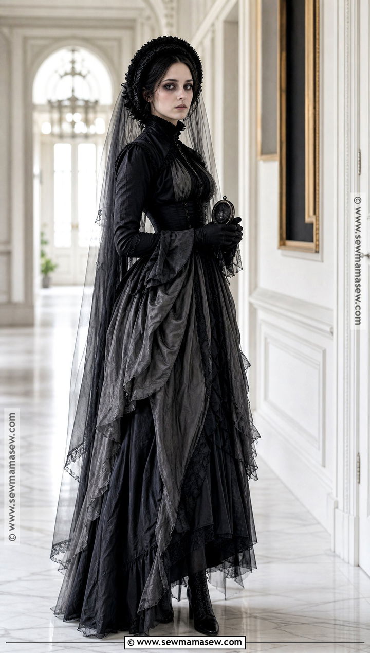 Ediths Mother Ghost Crimson Peak Costume - 30 Crimson Peak Costumes