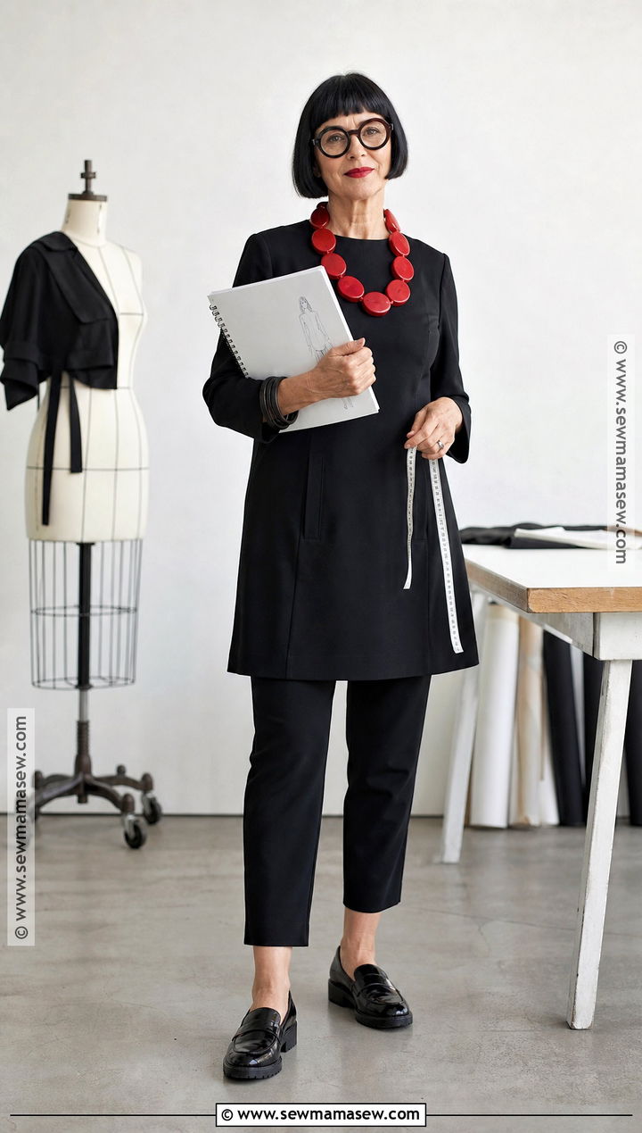 Edna Mode Costume With Black Bob - 40 halloween costumes black hair