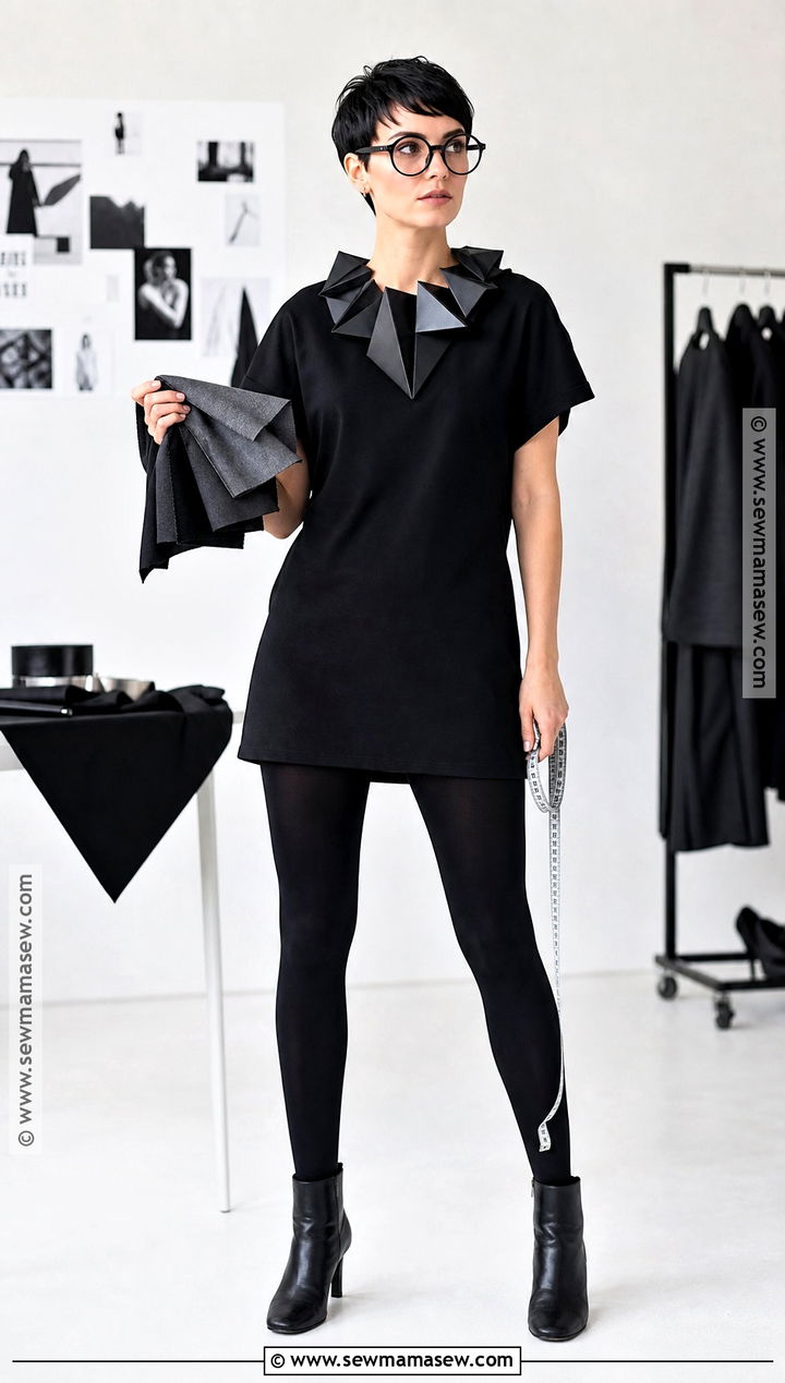 Edna Mode Costume With Black Pixie Cut - 30 halloween costumes short hair