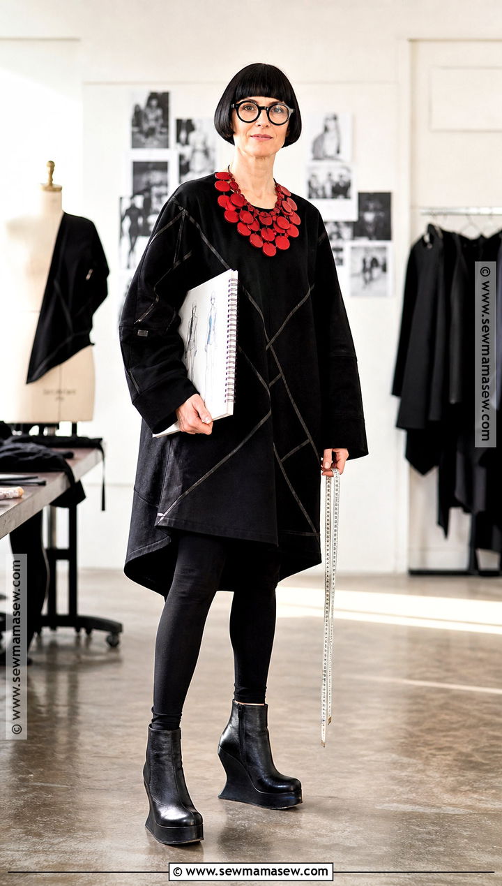 Edna Mode Costume With Blunt Black Bob - 30 halloween costume black hair ideas