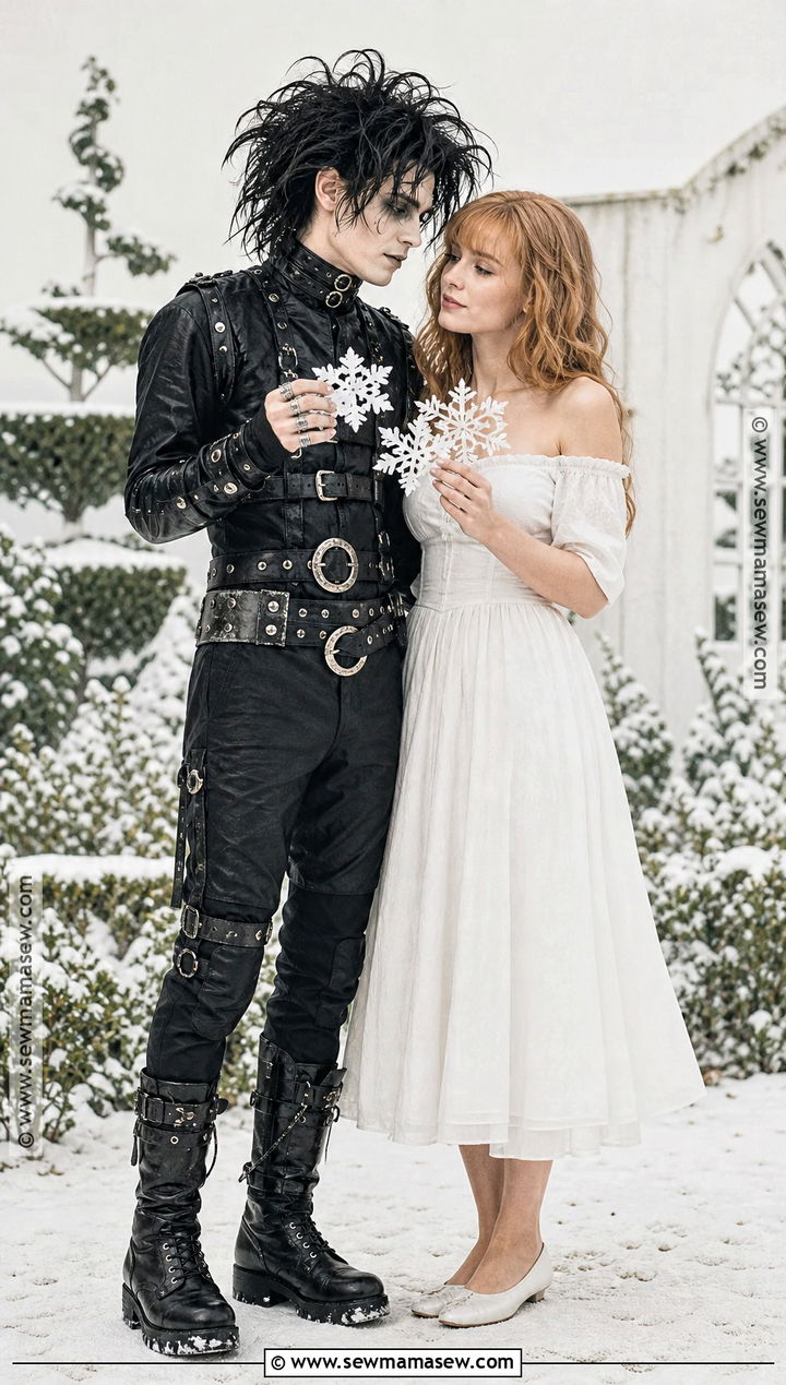 Edward Scissorhands And Kim Costume - 30 movie costume ideas for couples