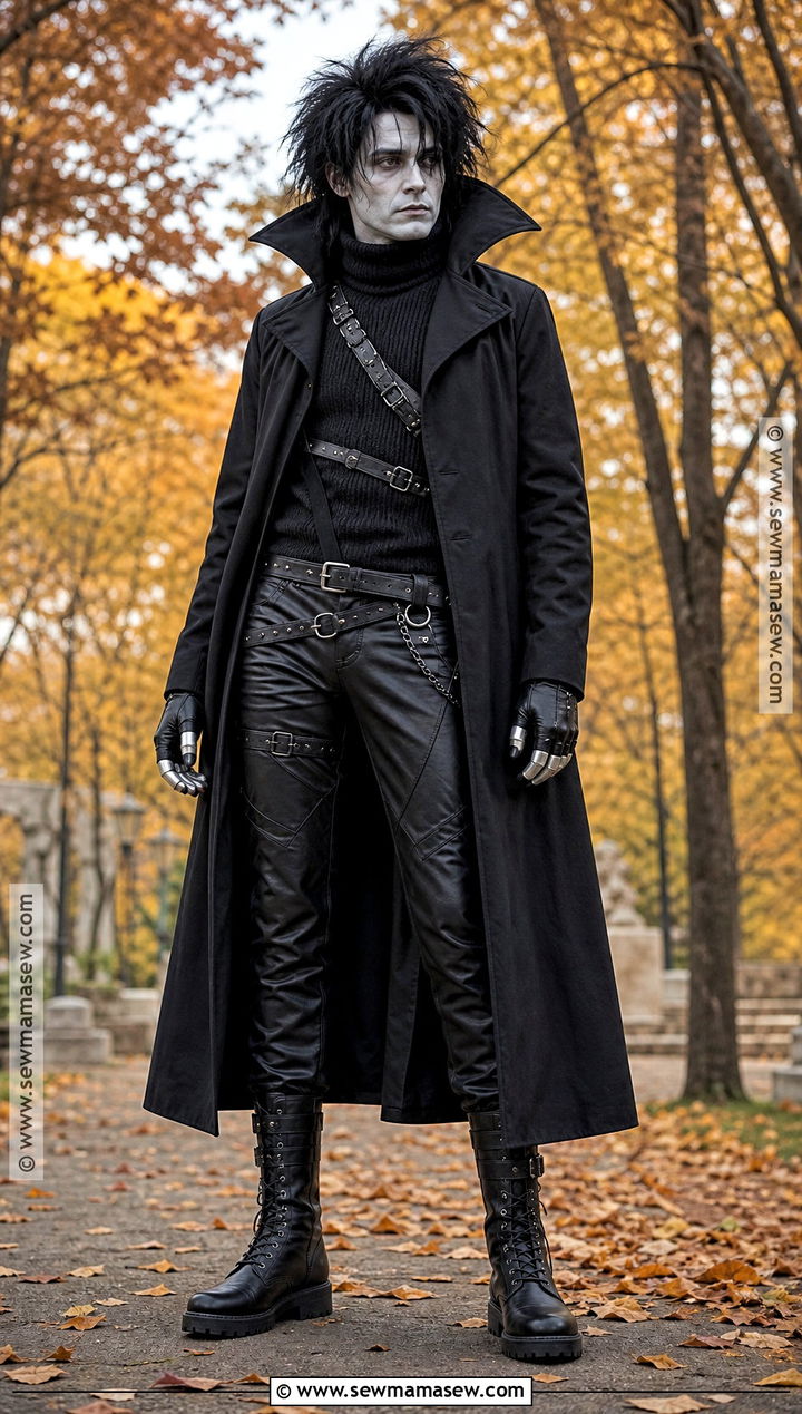 Edward Scissorhands Costume With Cape - 45 edward scissorhands costume ideas