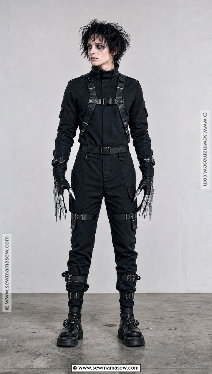 Edward Scissorhands Costume With Jumpsuit - 45 edward scissorhands costume ideas