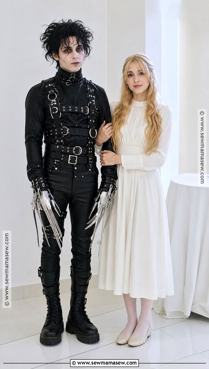 Edward Scissorhands Couple Costume - 45 edward scissorhands costume ideas
