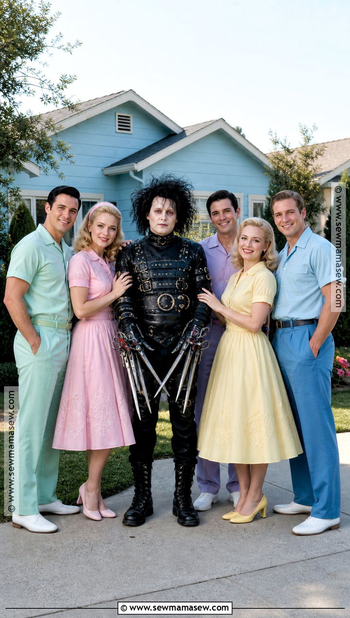 Edward Scissorhands Group Costume - 45 edward scissorhands costume ideas
