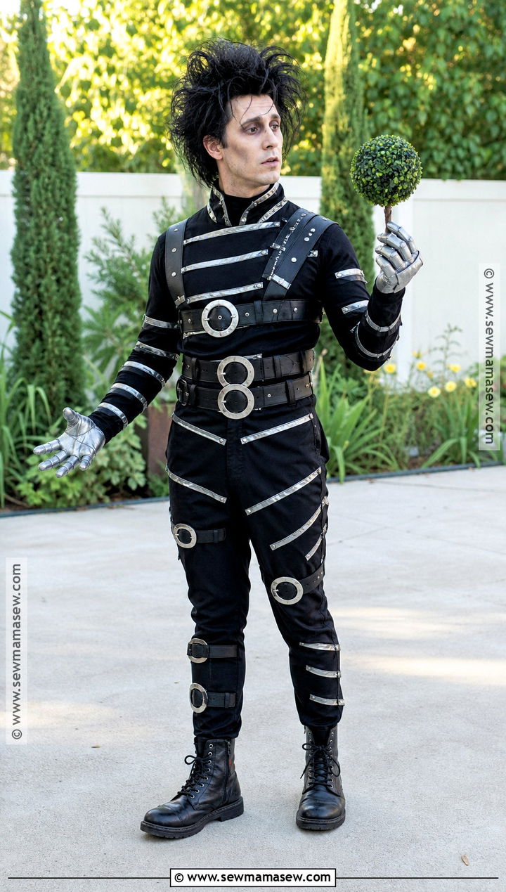 Edward Scissorhands Movie Costume - 45 movie character costumes