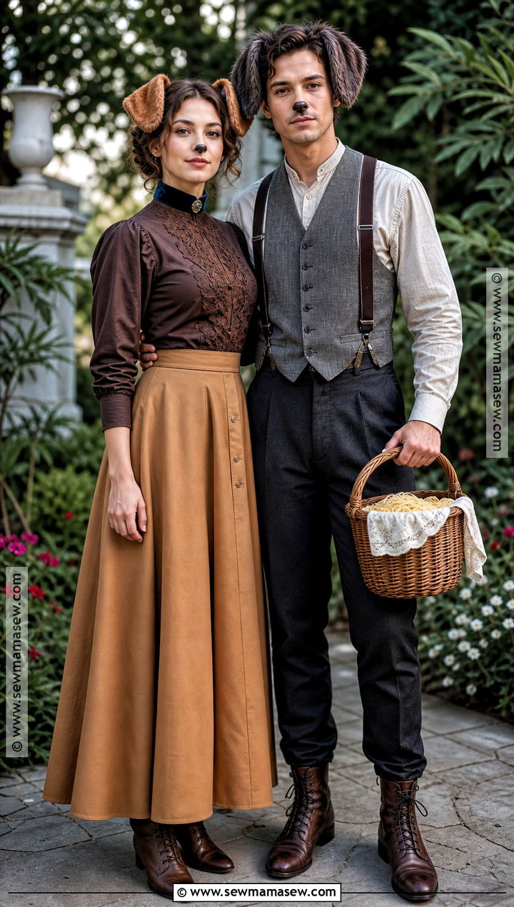 Edwardian Lady And Tramp Couple Costume - 35 lady and the tramp costume ideas