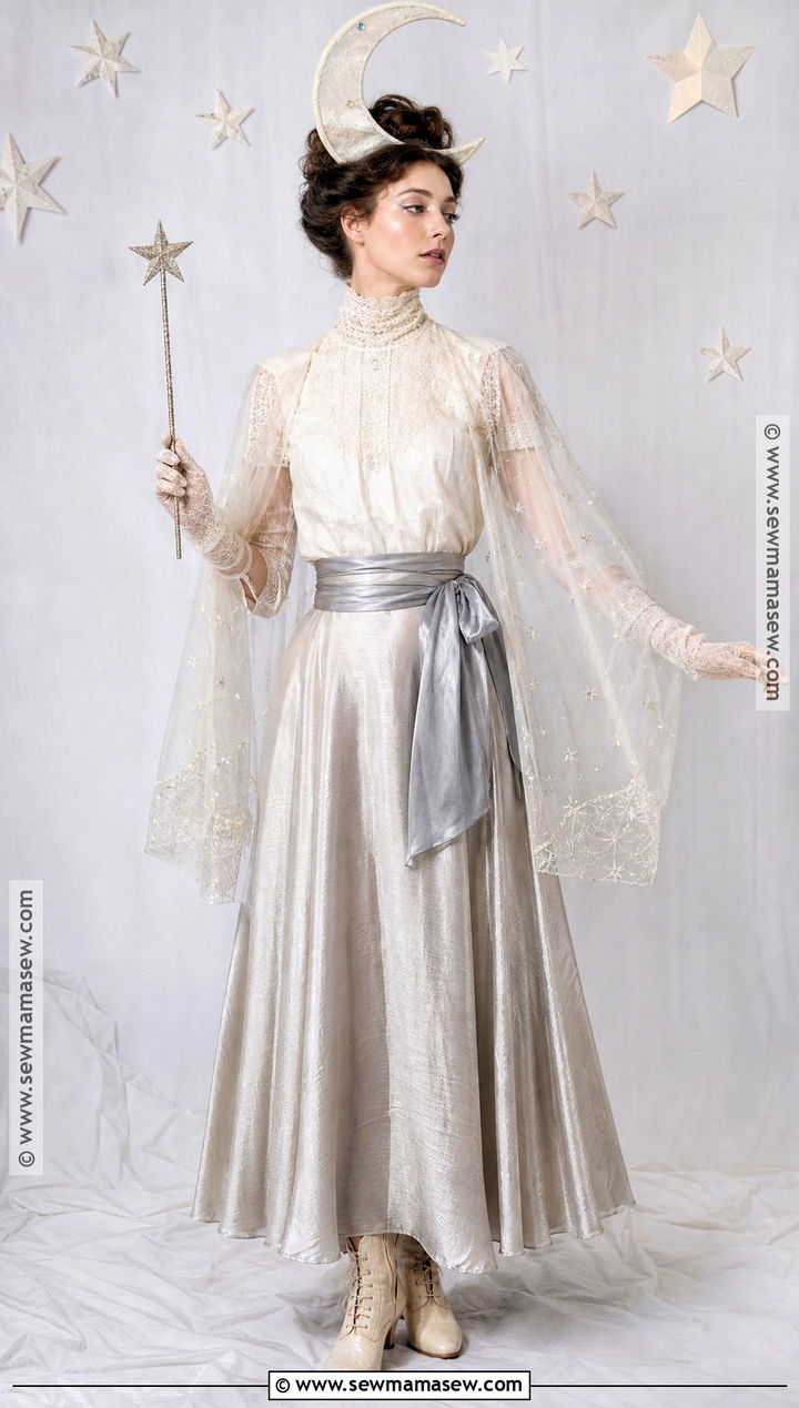 Edwardian Moon Costume - 35 vintage halloween costume ideas