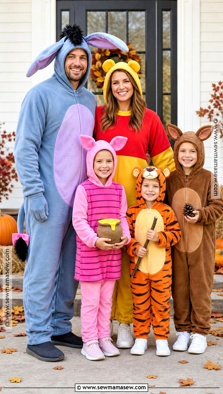 Eeyore Family Costume - 30 Eeyore Halloween Costume Ideas