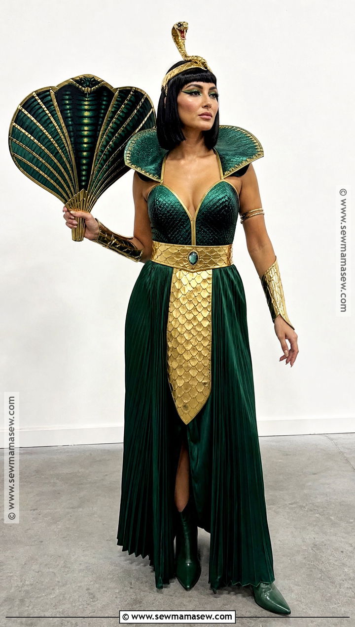 Egyptian Cobra Queen Costume - 30 Egypt Costume Ideas for Women