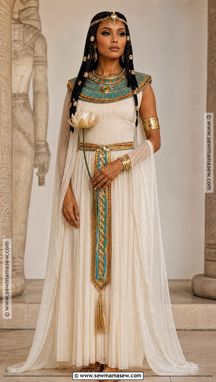 Egyptian Royal Priestess Costume - 30 Egypt Costume Ideas for Women