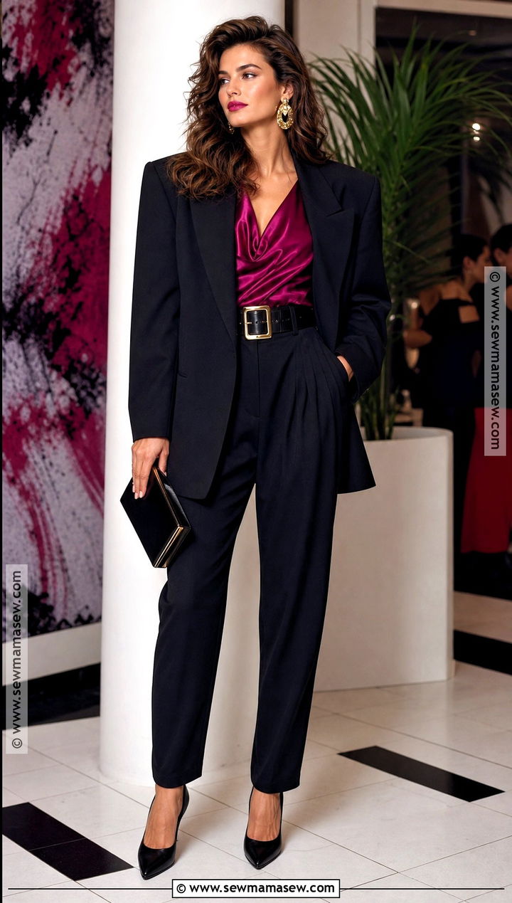 Eighties Blazer Halloween Party Outfit - 40 halloween party outfits