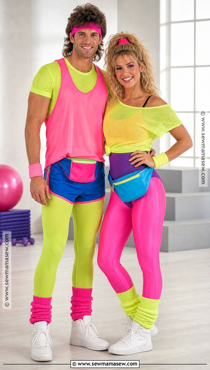 Eighties Workout Couple Costume - 45 halloween costumes for couples