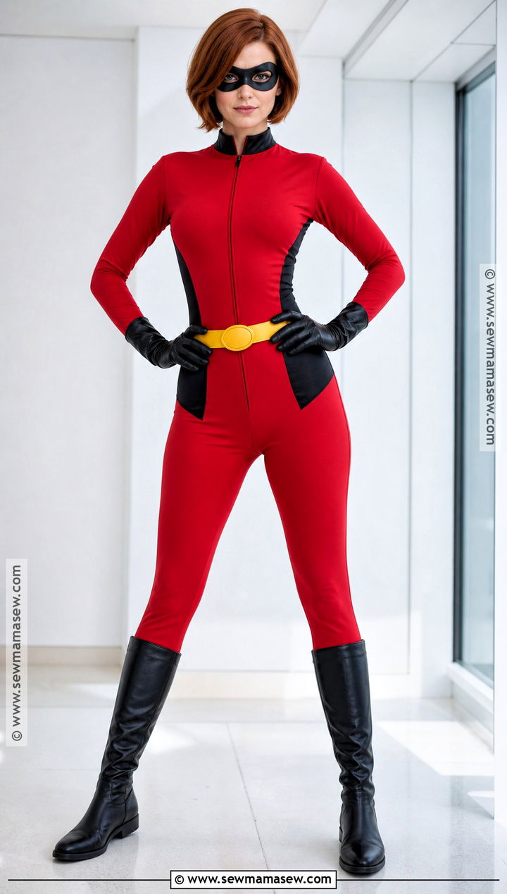 Elastigirl Superhero Costume - 30 red hair halloween costume ideas