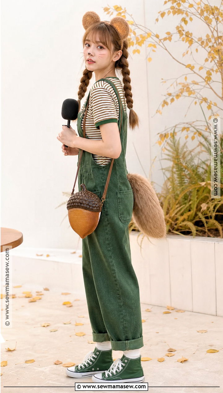 Eleanor Overalls Costume - 45 chipettes costume ideas