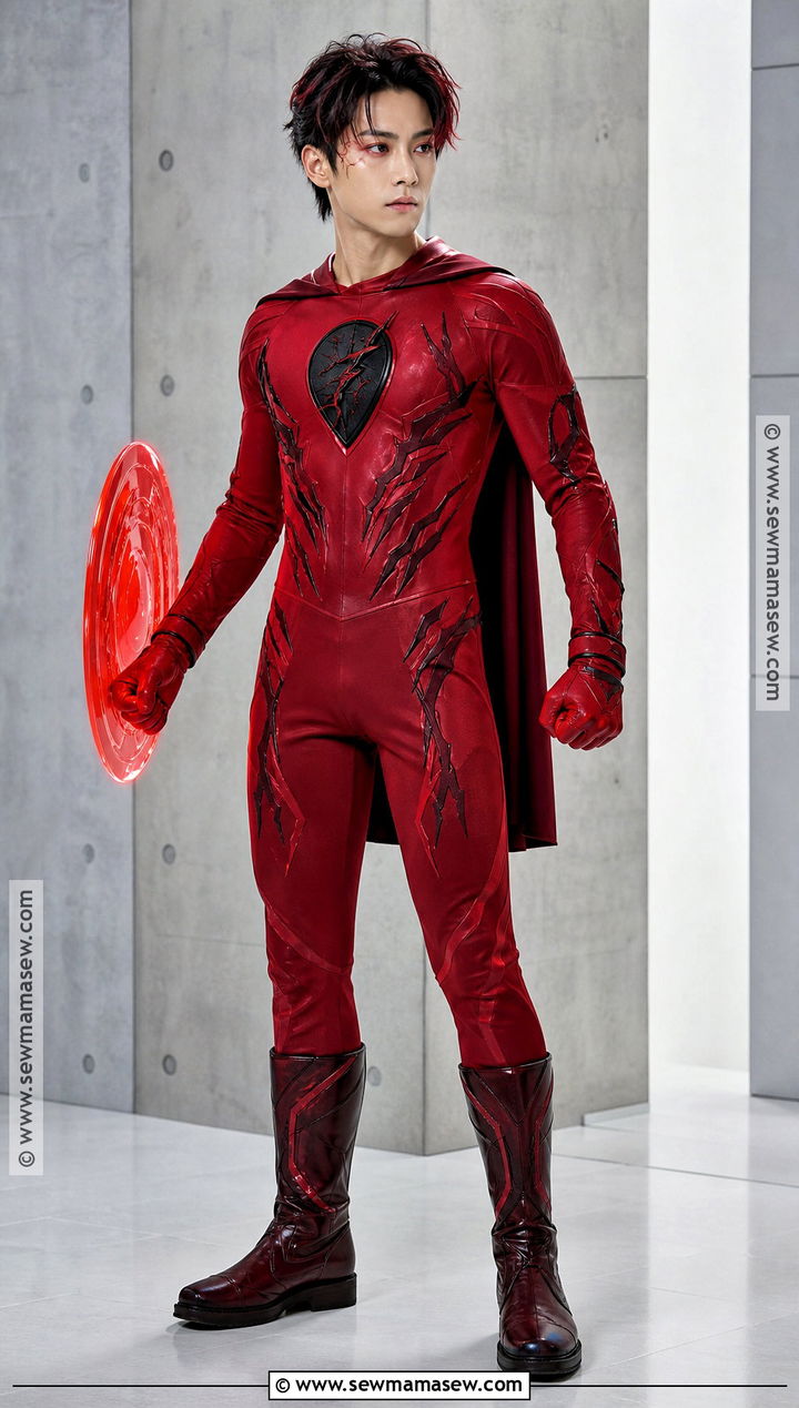 Electric Red Superman Cosplay - 30 superman cosplay ideas