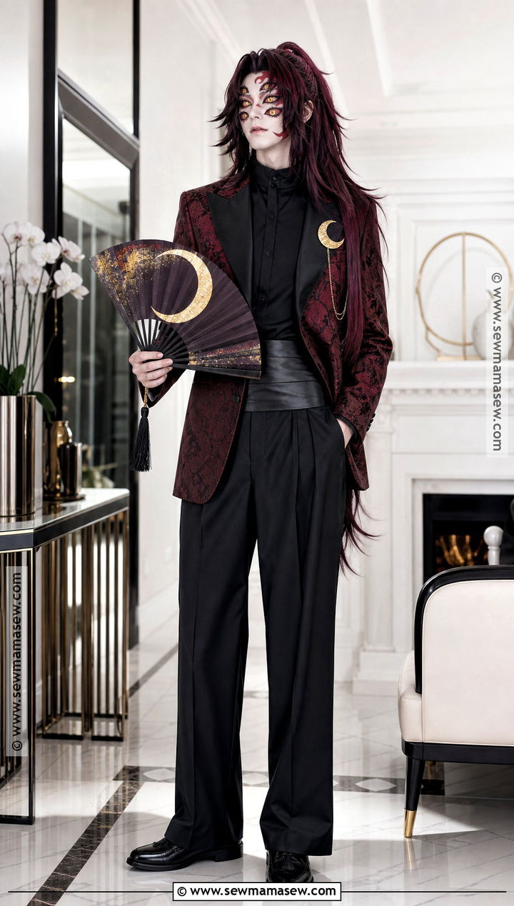 Elegant Kokushibo Formal Cosplay - 30 kokushibo cosplay ideas