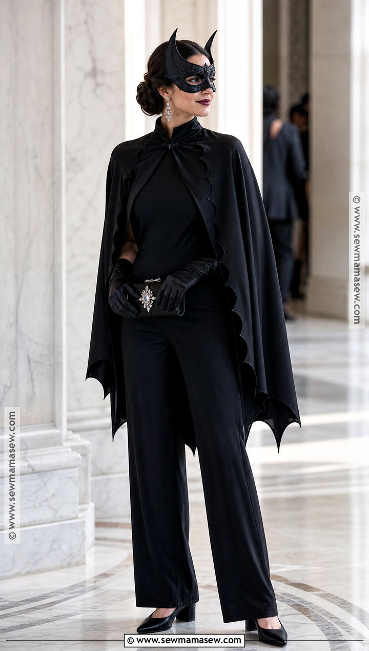 Elegant Masquerade Bat Costume - 35 Bat Costume Women's Ideas