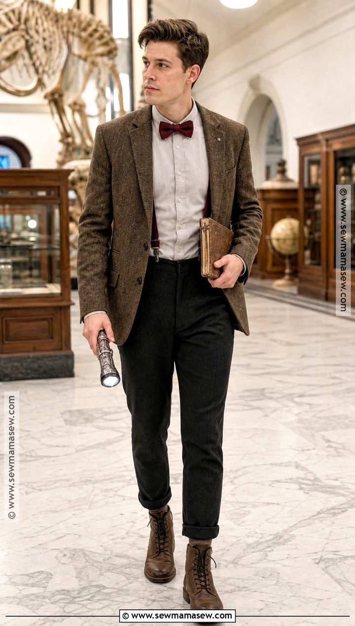 Eleventh Doctor Cosplay With Bow Tie - 35 Last Minute Cosplay Ideas
