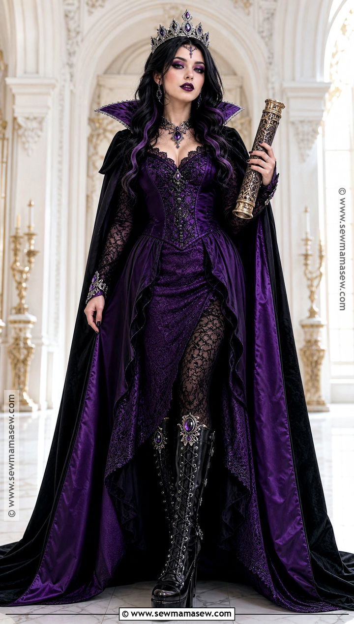 Elissabat Coronation Costume With Purple Cape - 30 elissabat costume ideas