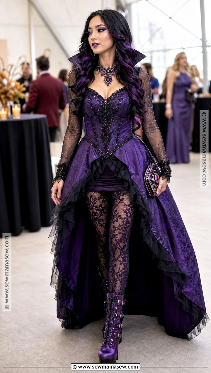 Elissabat Costume With High Low Dress - 30 elissabat costume ideas