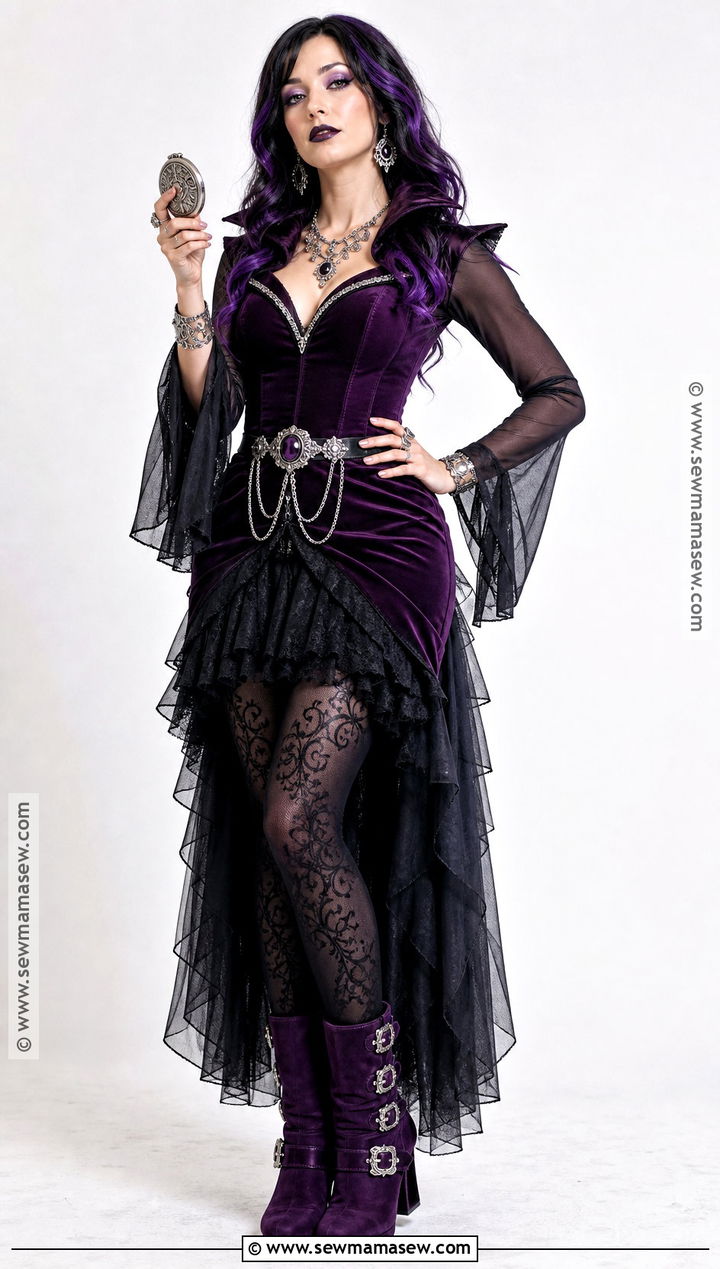 Elissabat Costume With Silver Accessories - 30 elissabat costume ideas