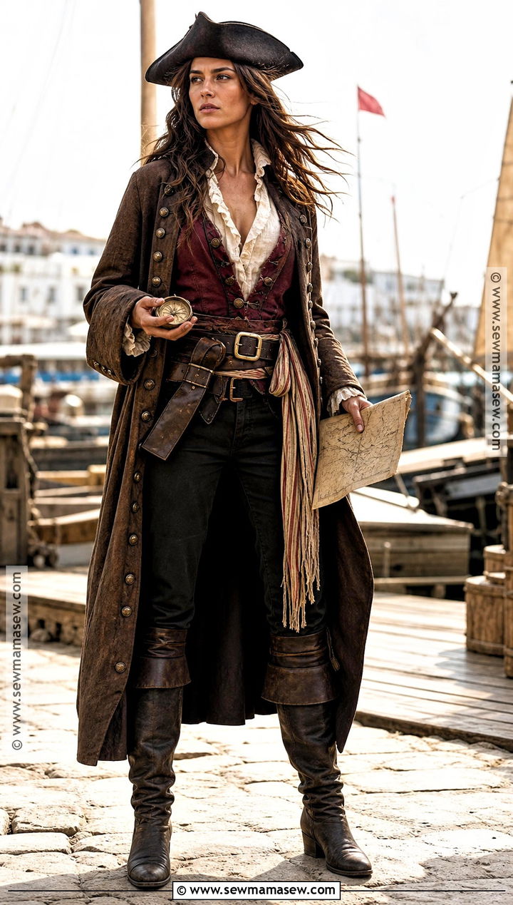 Elizabeth Swann Pirate Cosplay - 30 brown hair cosplay ideas