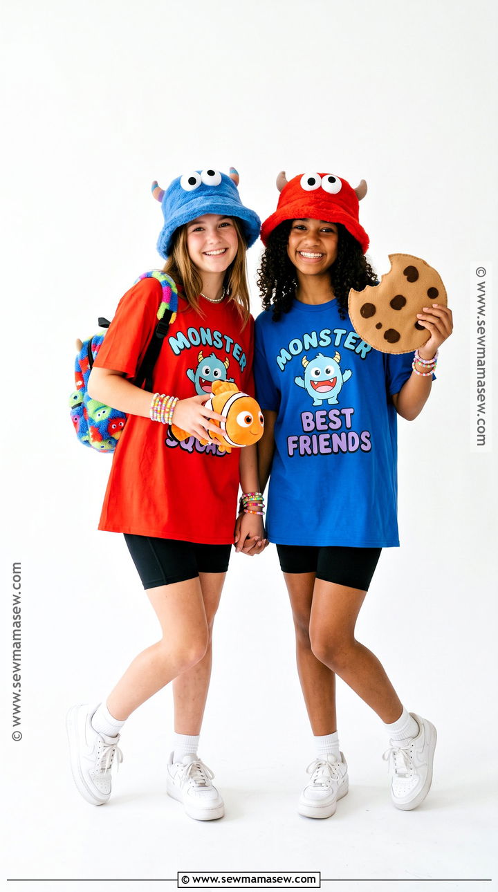 Elmo And Cookie Monster Best Friend Costume - 40 elmo and cookie monster costumes